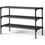Shoe Rack Non-Woven Shoe Rack Shelf, Stackable Shoe Organizer helves for Closet, Entryway, Garage & Corridor, Sturdy & Long - Image 9