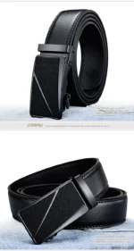 men automatic men's belts wide belts leather belt direct supply black belts genuine leather belts luxury brand - Image 20