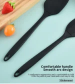 Silicone Kitchenware 6-Piece Set, Cream Scraper, Spatula, Oil Brush, Size Scraper Set Baking Tool, Non-Integrated Hand - Image 18