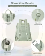 Backpack For Women, Simple Modern Backpack, Lightweight Work Backpack Women, Sac à Dos Femme, Anti Theft Travel Backpack - Image 15