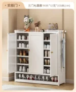 Shoe Rack  Door Small Narrow Multi-layer Simple Shoe Cabinet 2025 New E****mical Space-saving Storage Artifact - Image 32