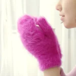 Gloves women's winter cute plush warm riding gloves women gloves womens gloves women winter gloves winter gloves women - Image 18