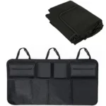 Car Trunk Organizer Universal Adjustable Backseat Storage Bag Net High Capacity Hanging Organizers for Jeeps SUVs Vans - Image 4