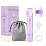 Electric Shaver for Woman Double Head Dual Purpose Female Razor Body Epilator Leg Underarm Bikini Electric Hair Remover Trimmer - Image 10