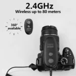 Wireless Camera Shutter Release Remote Control Work For Fujifilm GFX100SII X-T30III X100VI X-H2S X-T5 X-A7 X-E2 XF10 X30 X-Pro3 - Image 2