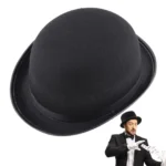 Classic Top Hats for Men Halloween Party Cosplay Costume Coachman Hat for Men Women and Teens - Image 2