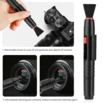 3 in 1 Lens Pen Cleaning Pen for Digital Cameras Lenses Filters Binoculars LCD Screen Glass Dust Cleaner Brush Tool for Camera - Image 4