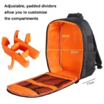 Outdoor Wear-resisting DSLR Digital Camera Video Backpack Water-resistant Multi-functional Breathable Photograph Camera Bags Box - Image 4