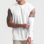 Men's Muscle Fit Tank Tops Summer Quick-Dry Breathable Gym Shirts Streetwear Sportswear Running Beach Workout Vest Bodybuilding - Image 3