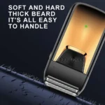 Professional Electric Shaver for Men, Rechargeable Double Foil Shaver for Home, Ideal Gift for Boyfriends, Fathers or Brothers - Image 2