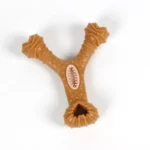 Dog toy is durable and chew-resistant, dispenses treats, grinds teeth, cleans teeth, educational and interactive pet supplies - Image 3