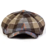 Unisex Retro Plaid Newsboy Caps Men British Painters Hats Spring and Autumn Berets Hip Hop Berets - Image 5