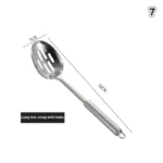 Kitchen Cookware Cooking Utensils Stainless Steel Shovel Soup Spoon Turner Utensils Dinnerware Cooking Tool Kitchen Gadgets - Image 9