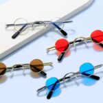 Vintage Sunglasses Round Steampunk Sunglasses Round Metal Frame Small Round Sunglasses Gothic Sunglasses Hippy Glasses - Image 20