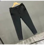 Casual Slim Fit Men's West Pants Thin Non-Ironed Business Suit Pants Comfortable Lightweight Breathable Cotton Summer Leisure... - Image 23