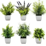 Artificial Potted Plants With Lifelike Foliage And No Maintenance Perfect For Home Office Bathroom Desktop Shelf Decor - Image 19