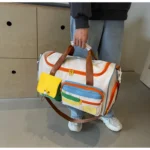 Travel Bag, Duffel Bag Cosmetics Bag, Professional Fitness Bag, Yoga Swimming Training Backpack, Satchel Shoulder Crossbody Tote Bag, Suitable for Men and Women - Image 100