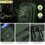 Heroic Knight Men Business Backpack Multifunction Slim Laptop Bags For Women outdoors Waterproof pack Aesthetic Backpack Design - Image 6