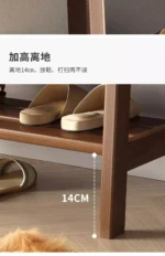 Shoes Organizers Bench Sturdy Shoe Rack Nordic Designs Multifunction Minimalist Shoe Rack Storage Rooms Furniture Accessories - Image 43