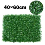 Artificial Plant 40x60cm Walls Foliage Hedge Grass Mat Greenery Panels Fence Home Oenament Fake Plants