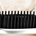 Small Hair Straightener Comb Straighteners Hair Styling Tool Less Frizz Smoother Straightening Brush Straighten Hair Brush - Image 12