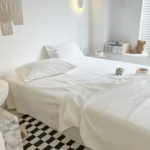 Bed Sheets Plaid Non-slip Comfortable Washed Twin Queen Full Size Nordic Style Universal Bedspread Simple Durable Antibacterial - Image 4