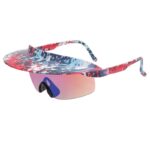 Visor Attaches To Sunglasses Sunglasses With Visor Attached Cycling Sunglasses Visor Shade Sunglasses Windproof Sunglass - Image 16