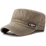 Unisex FS Label Washed Flat Baseball Caps Spring Autumn Adjustable Casual Baseball Caps Outdoor Sunscreen Hat Sports Cap - Image 2
