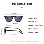 2PCS New Midai Personalized Round Polarized Car Sunglasses Fashion Sunglasses Sunglasses Sunglasses JH3023 - Image 6