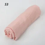 Sparsil Women Summer Soft Retro Tassels Solid Color 180x90 Shawls Female Thin Wraps Hijab Beach Holiday Scarf - Image 13