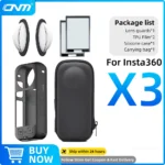 Accessories Set for Insta360 X3 X4 X5 Lens Guard Screen Protector Storage Bag Silicone Case Lens Cap Protective Frame Insta 360 - Image 19