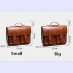 New Fashion Retro Women backpacks Shoulder Bag Female Handbags Leather Laptop Bags Business Computer Briefcase Schoolbags - Image 10