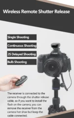 Wireless Camera Shutter Release Remote Control Work For Fujifilm GFX100SII X-T30III X100VI X-H2S X-T5 X-A7 X-E2 XF10 X30 X-Pro3 - Image 10