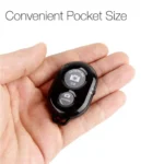 Remote Shutter Release Button Selfie Accessory Camera Controller Adapter Photo Control Blue-tooth Compatible Remote Button - Image 2