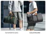Large-Capacity Travel Bag, Dry-Wet Separation Gym Bag, Business Water-Resistant Shoulder Bag, Trendy Sports Bag, Fashionable Crossbody Bag, Unisex Storage Bag - Image 13