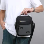 Men Crossbody Bag Single Shoulder Bags Big Capacity Storage Bag Fashion Multi-Pockets Business Crossbody Bags - Image 14