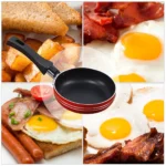 12cm/14cm/16/18cm Mini Frying Pan Non-Stick Steel Frypan Pot Saucepan Random Color For Cookware Kitchen Cookware - Image 11