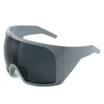 Oversized Sunglasses Men Wrap Anti Wind Personal Large Shades Futuristic Fashion Future Shield Uv400 Cycling Motorcycle - Image 10
