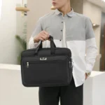 Oxford Cloth Laptop Bags Men Large Capacity Briefcase Business Travel Shoulder Pouch - Image 4