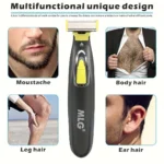 Electric Shaver For Men Women USB Rechargeable Shaver Portable Full Body Trimmer T Shaped Blade Razor For Armpit For Washable - Image 4