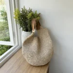 Handmade Woven Beach Bags for Women Handbag Large Capacity Travel Shoulder Bag Bohemian Straw Bag Vacation Shopper Tote Clutch - Image 3