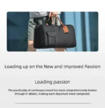 Large-Capacity Travel Bag, Dry-Wet Separation Gym Bag, Business Water-Resistant Shoulder Bag, Trendy Sports Bag, Fashionable Crossbody Bag, Unisex Storage Bag - Image 10