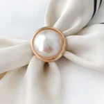 A Scarf Clasp Choice Many Styles Scarf Helper Fashion Scarves Buckle Scarf Ring 1PCS - Image 9
