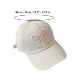Kids Baseball Caps  Children Love Embroidery Breathable High Ponytail Baseball Caps Adjustable Summer UV Protection Snapback Hat - Image 6
