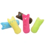 1 Pc Random Color Catnip Cat Toys Pillow Interactive Cat Toy Catnip Pet Supplies Pillow Thumb Teeth Grinding Bite Mint Cat Toy - Image 4
