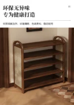 Shoes Organizers Narrow Corridor Shoe Rack Space Saving Storage Shelf Shoe Rack Luxury Designs Sturdy Home Furniture Accessories - Image 51
