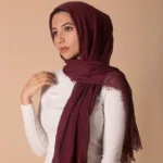 Muslim Women Cotton Linen Crinkle Scarves Hijab New Fashion Plain Solid Shawls Scarves - Image 5