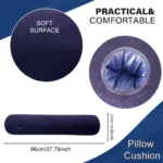 Inflatable Cylinder Pillow - Car Neck Pillow, Seat Support, Orthopedic Neck Support for Travel, Office & Home - Image 3