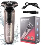 Electric Shaver for Men New 3-Blade Portable Professional Home Use Shaving Razor with Ergonomic Handle Ultra-Smooth Performance - Image 12
