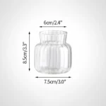 Glass Vase Transparent Flower Vase Flowers Bottle Hydroponics Plant Flower Vases Wedding Desktop Home Decor Florero Mother's Day - Image 17